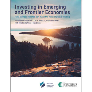 Investing in Emerging and Frontier Economies: How Blended Finance can make the most of public funding Investing in Emerging and Frontier Economies: How Blended Finance can make the most of public funding