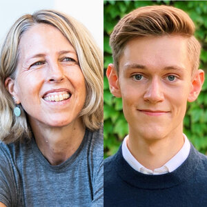 Kate Williams, CEO of 1% for the Planet, and Jack Chellman, chief project officer for the Global Returns Project. Kate Williams, CEO of 1% for the Planet, and Jack Chellman, chief project officer for the Global Returns Project.