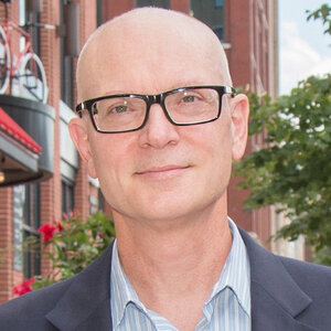 Headshot of Nick Deychakiwsky, senior program officer for the Civil Society program at the Charles Stewart Mott Foundation.