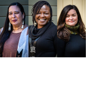 Ozawa Bineshi Albert, Monica Atkins, and Marion Gee, Co-Executive Directors, Climate Justice Alliance: Supporting frontline communities