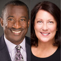 composite headshot of Derrick Chubbs, president and CEO of Second Harvest Food Bank of Central Florida, and Janet Albert, a partner and U.S. nonprofit lead at executive search firm Bridge Partners composite headshot of Derrick Chubbs, president and CEO of Second Harvest Food Bank of Central Florida, and Janet Albert, a partner and U.S. nonprofit lead at executive search firm Bridge Partners