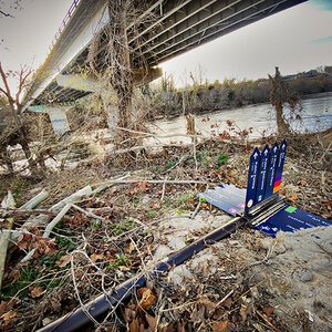 A directional sign blown over by Hurricane Helene in North Carolina. A directional sign blown over by Hurricane Helene in North Carolina.