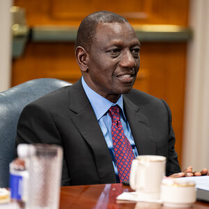 Kenyan president William Ruto. Kenyan president William Ruto.