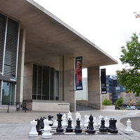 The exterior of the Grand Rapids Art Museum. The exterior of the Grand Rapids Art Museum.