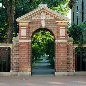 The gateway to Harvard Square.