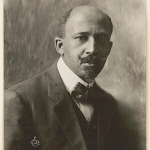 Portrait of W.E.B. Dubois. Portrait of W.E.B. Dubois.
