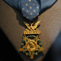 A Medal of Honor. A Medal of Honor.