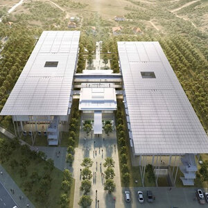 Rendering of SNF University Paediatric Hospital of Thessaloniki, credit Courtesy of the Stavros Niarchos Foundation (SNF). Rendering of SNF University Paediatric Hospital of Thessaloniki, credit Courtesy of the Stavros Niarchos Foundation (SNF).