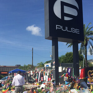 Governor Dannel P. Malloy visited a memorial at Pulse nightclub in Orlando, Florida. Governor Dannel P. Malloy visited a memorial at Pulse nightclub in Orlando, Florida.