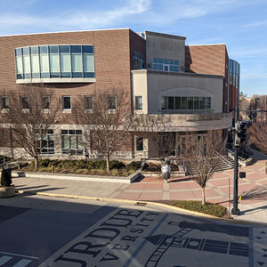 A college campus computer science building.