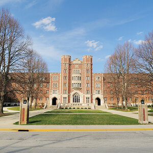 The Purdue University campus.