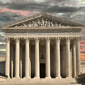 A view from outside the U.S. Supreme Court