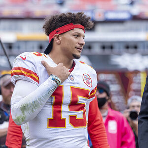 NFL quarterback Patrick Mahomes. NFL quarterback Patrick Mahomes.