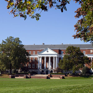 Library and campus of the University of Maryland. Library and campus of the University of Maryland.