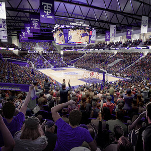 A rendering of the new multiuse arena.