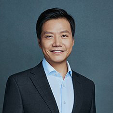 A headshot of a Chinese businessman in a sport jacket – a photo of Lei Jun.